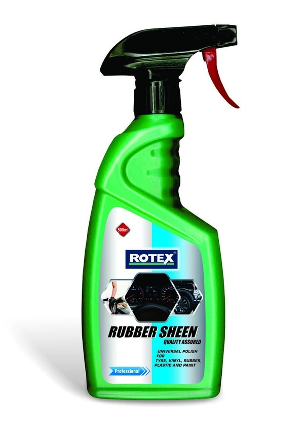 Rotex Rubber Sheen 500 ml Spray - free