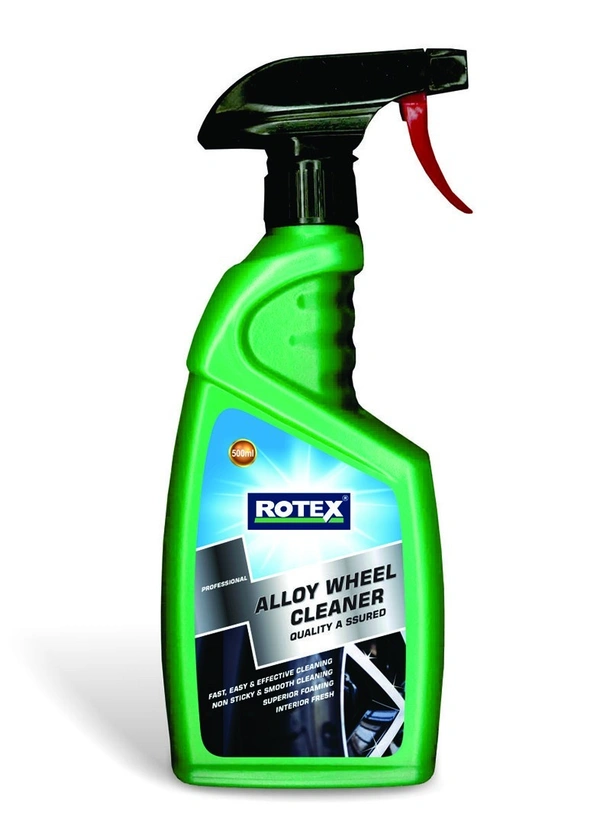 Rotex Alloy Wheel Cleaner 500 ml Spray - free, green