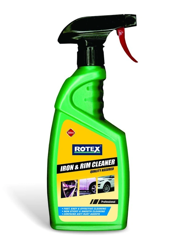 Rotex Iron Rim Cleaner 500 ml Spray  - free, green