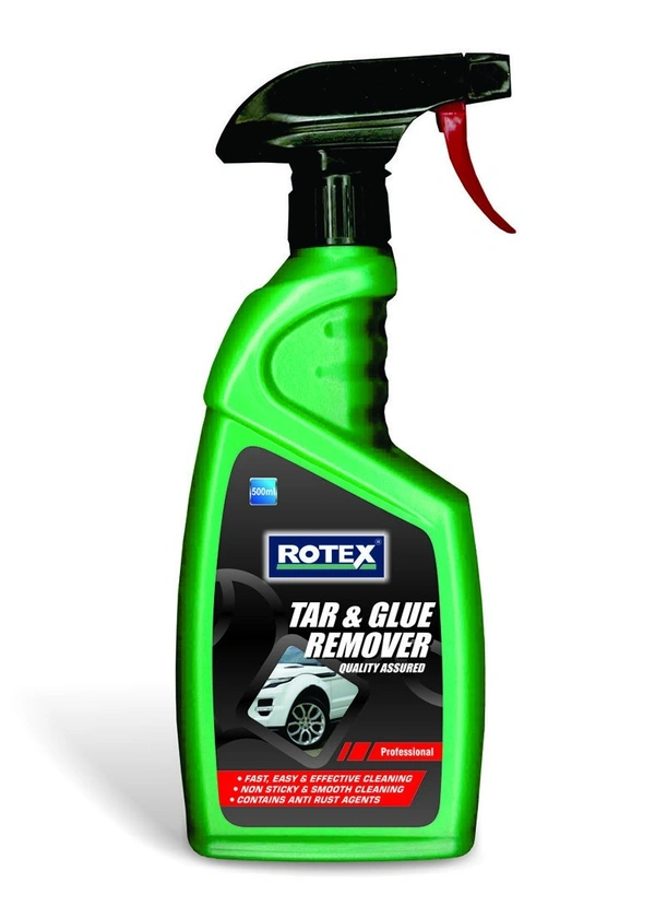 Rotex Tar & Glue Remover 500 ml Spray  - free, green