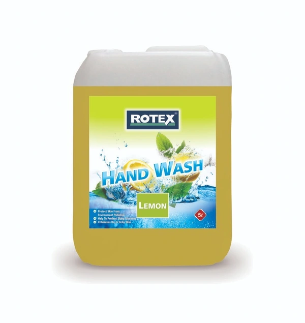  Rotex  Rotex Lemon Hand Wash 5 Litre - free, yellow