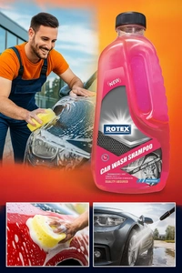 Rotex Car Wash Shampo - free, white