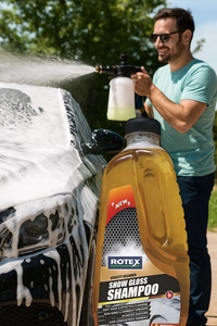 Rotex Snow Gloss Shampoo. - free, yellow