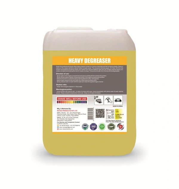Rotex Heavy Degreaser 5  - free, yellow