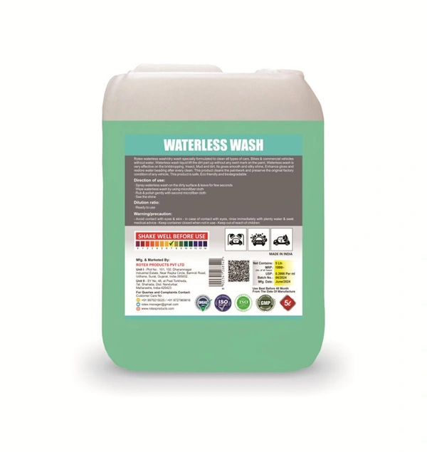 Rotex Waterless Wash - free, green