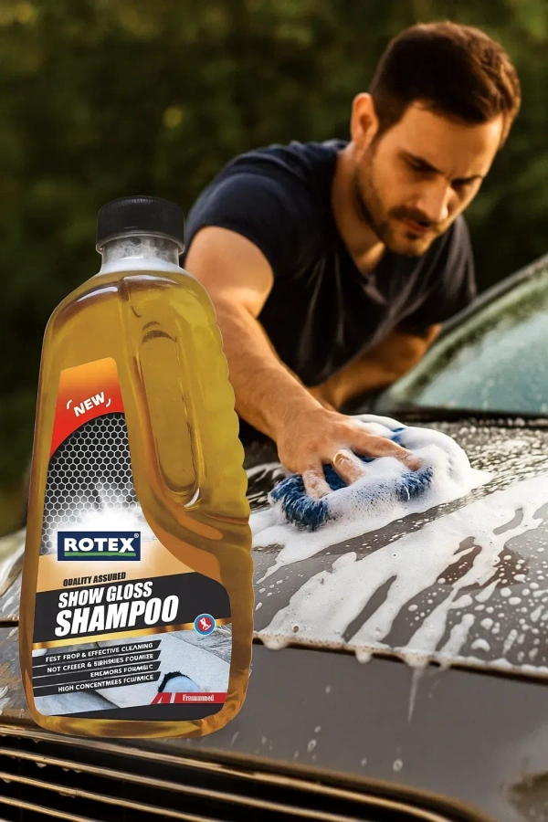 Rotex Snow Gloss Shampoo. - free, yellow