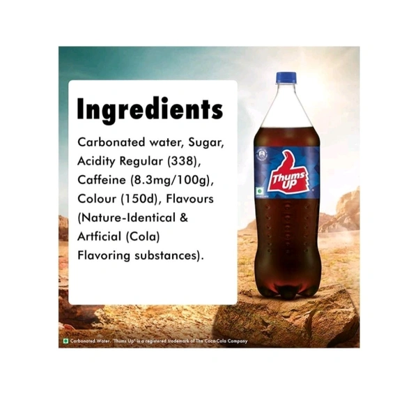 Coca-Cola. Thums up - 2 Ltr. - .