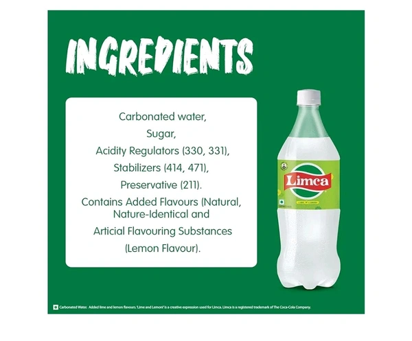 Coca-Cola. Limca - 1 Ltr. 