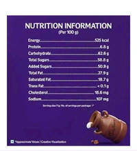 Cadbury. Dairy Milk Chocolate - 11 gm.