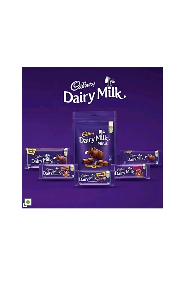 Cadbury. Dairy Milk Chocolate - 21 gm.
