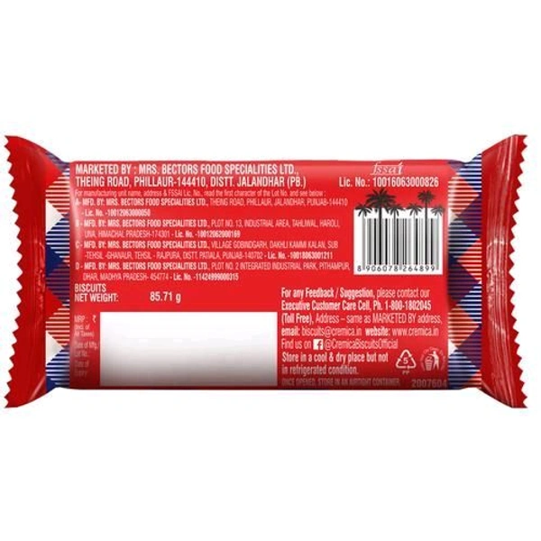 Mrs. Bector's Cremica. Cremica Coconut Cookies 