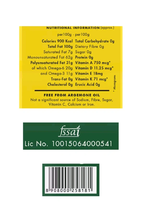 Jivo. Jivo Cold Press Canola Oil - 1 Ltr.