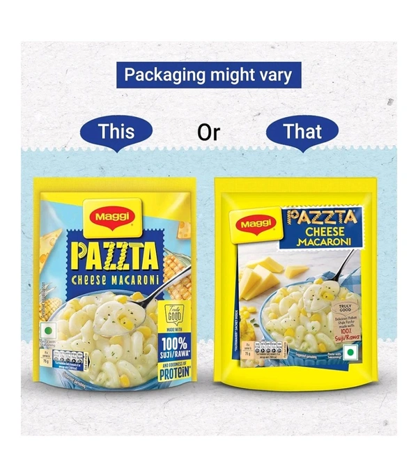 Nestle. Maggi Cheese Macaroni Pasta - 70 gm.