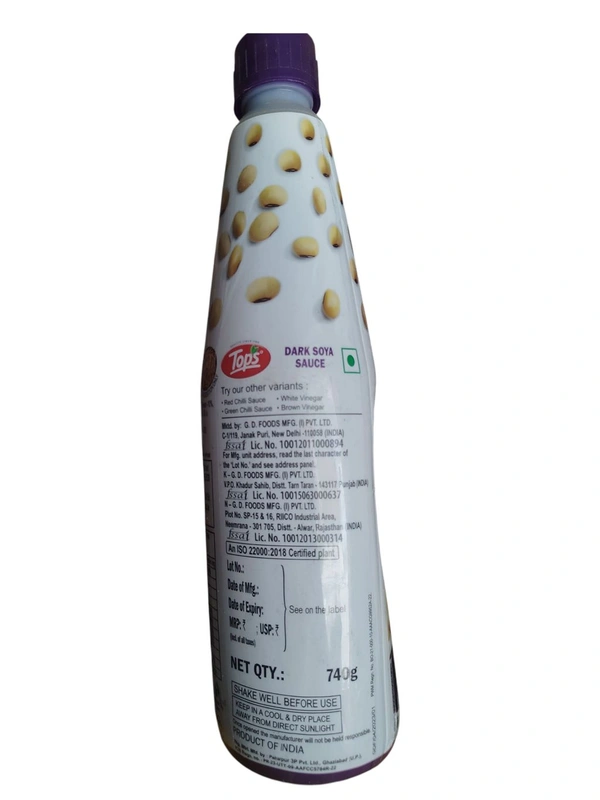 Tops. Tops Soya Sauce - 740 gm.