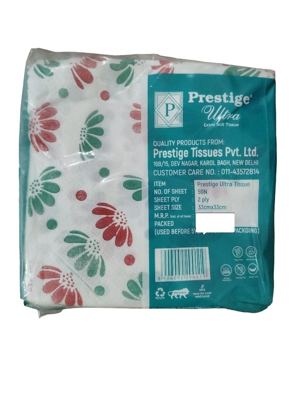 Prestige. Extra Soft Tissue 50 Pulls.