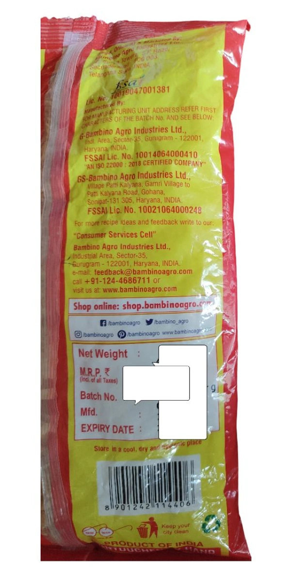 Bambino. Vermicelli (Seviyan) - 400 gm.