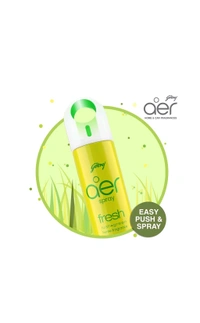 Godrej. Godrej Aer Spray Fresh Lush Green - 220 ml.