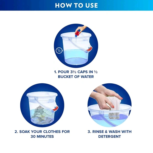 Hindustan Unilever Limited. Rin Fbric Whitener (Bleech) - 500 ml.