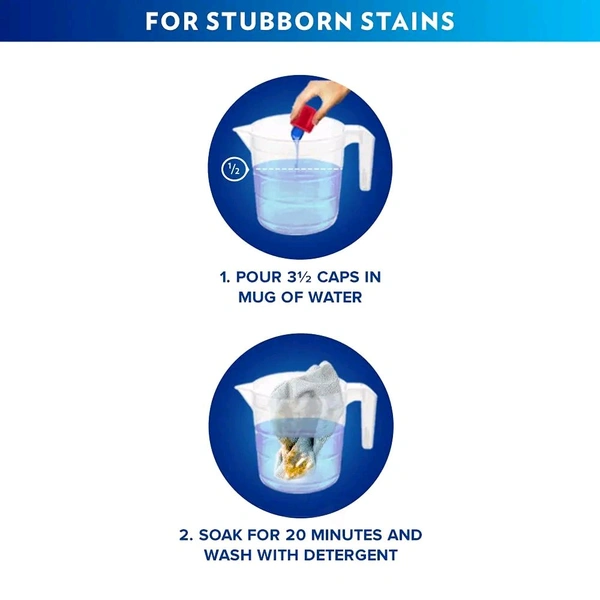 Hindustan Unilever Limited. Rin Fbric Whitener (Bleech) - 500 ml.