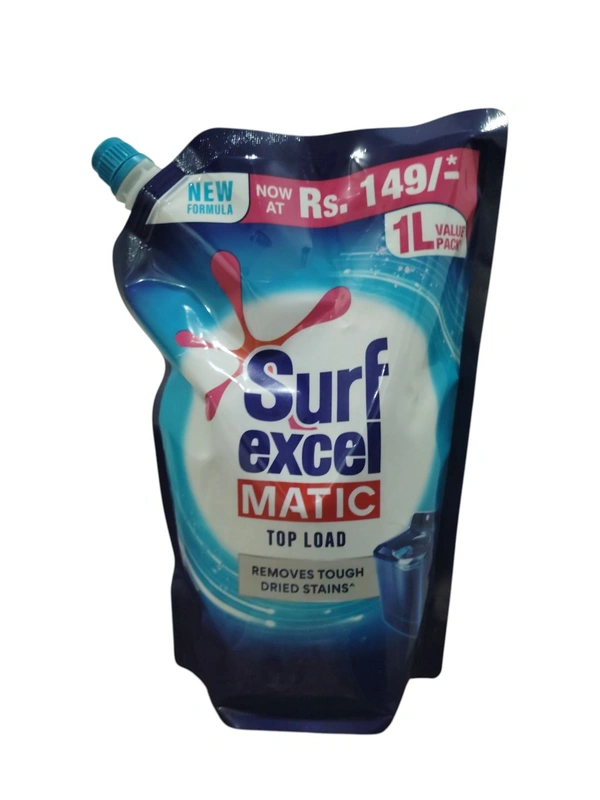 Hindustan Unilever Limited. Surf Excel Matic Top Load Liquid - 1 Ltr.