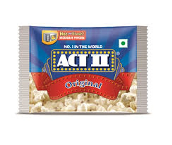 Act II Natural Microwave Popcorn - 33 gm - 33 gm