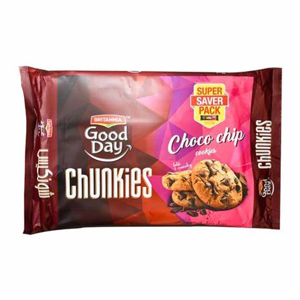 Britannia Good Day Chunkies Chocolate Chip Cookies - 75 gm - 75 gm