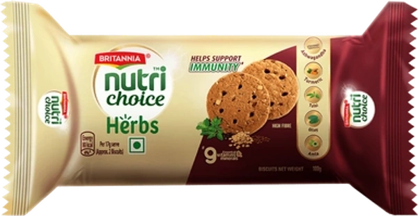 Britannia NutriChoice Herbs Biscuit - 75 gm - 75 gm