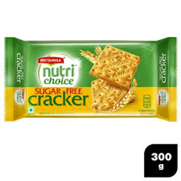 Britannia Nutrichoice Sugar Free Healthy & Digestive Cracker - 300 gm - 300 gm