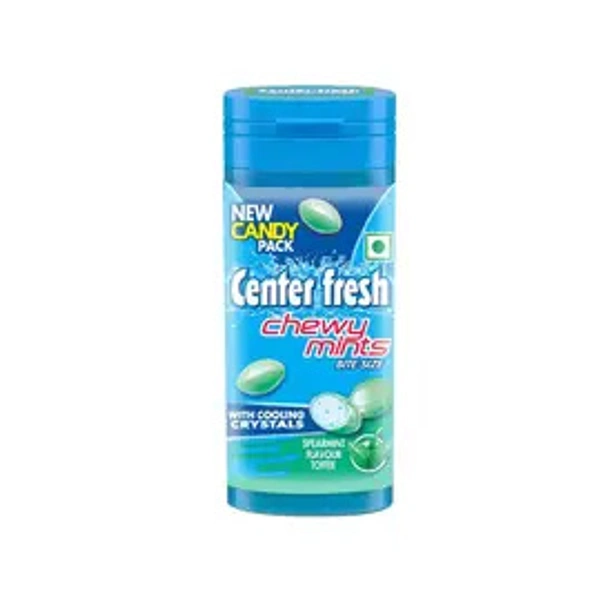 Center Fresh Chewy Mints Spearmint Flavour Candy - 33 gm - 33 gm