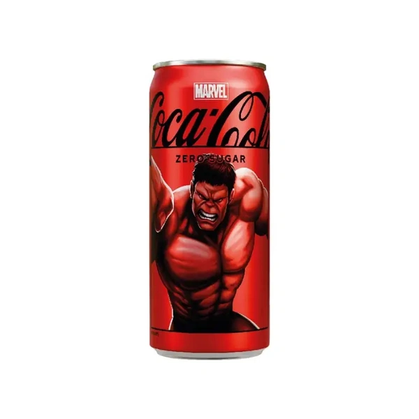 Coca-Cola Zero Sugar Soft Drink Can - 300 ml