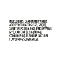 Coca-Cola Zero Sugar Soft Drink Can - 300 ml