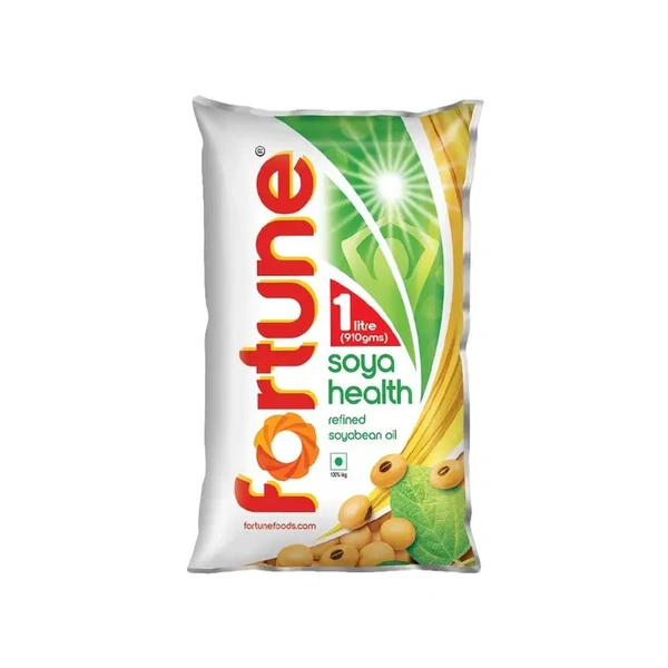 Fortune Soya Health Refined Soyabean Oil - 1 ltr