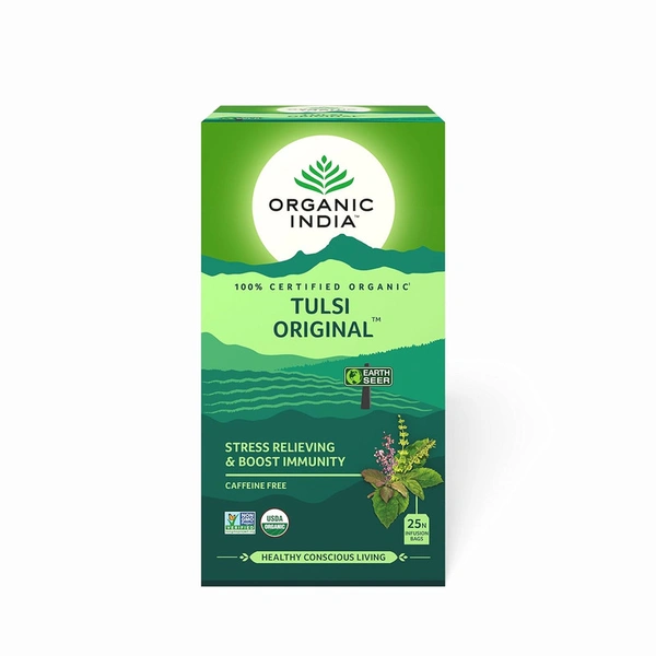 Organic India Tulsi Original Tea Bags - 25 Units