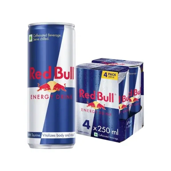 Red Bull Energy Drink (4*250 ml) - 1 ltr