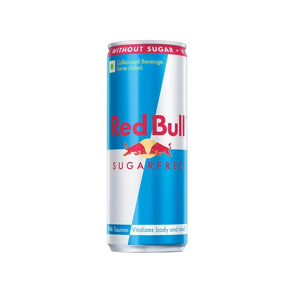 Red Bull Energy Drink (Sugar Free) Pack of 2 - (2*250 ml) - 500 ml - 500 ml