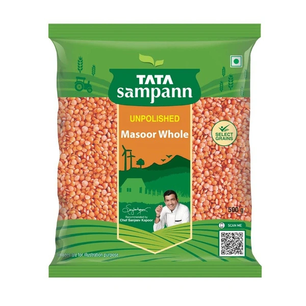 Tata Sampann Unpolished Masoor Whole