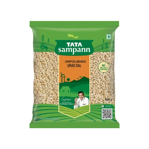 Tata Sampann Unpolished Split Urad Dal (Dhuli)