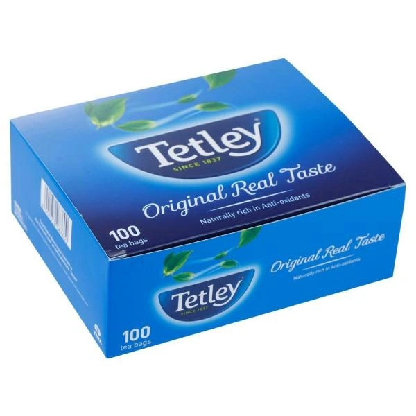 Tetley Original Real Taste Tea Bags - 100 Units