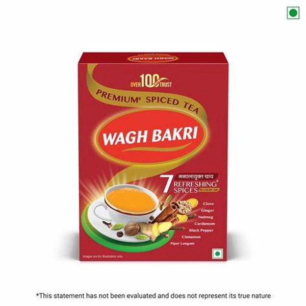 Wagh Bakri Spiced Tea Carton - 500 gm