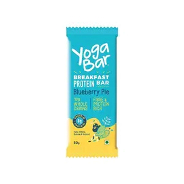 Yoga Bar Blueberry Pie Breakfast Protein Bar - 50 gm