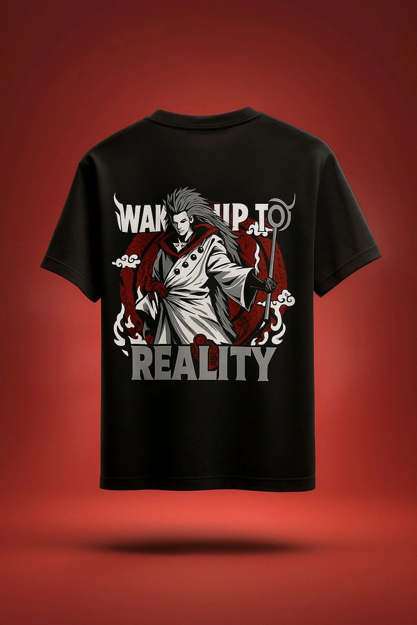 IMAGEPRINTS  Reality Edition,Oversize T-shirt  - Black, XXL