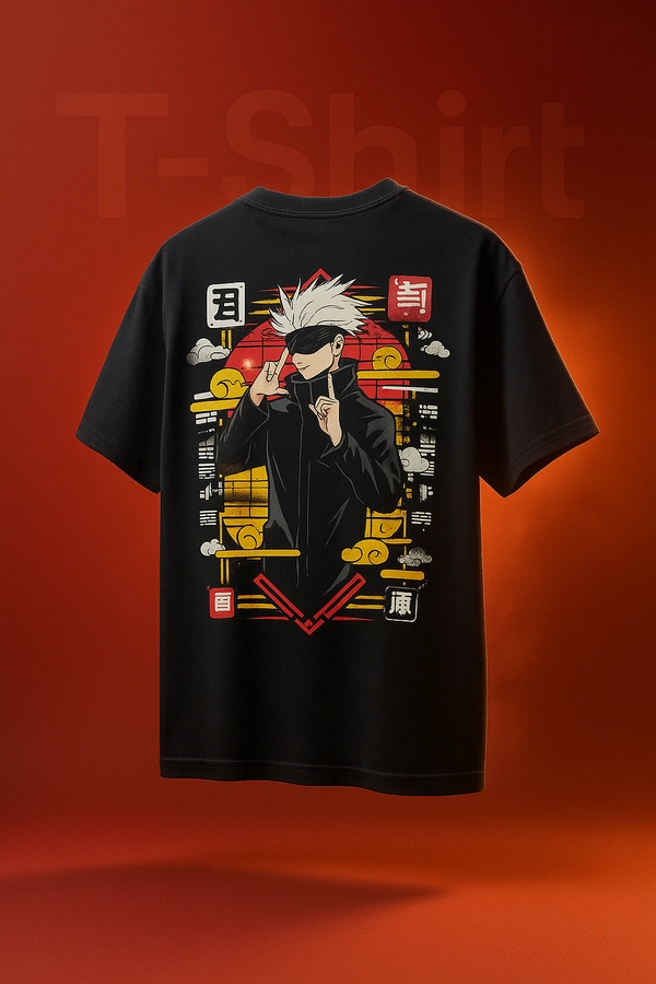 IMAGEPRINTS Gojo Satoru Over-Size T-Shirt - XXL
