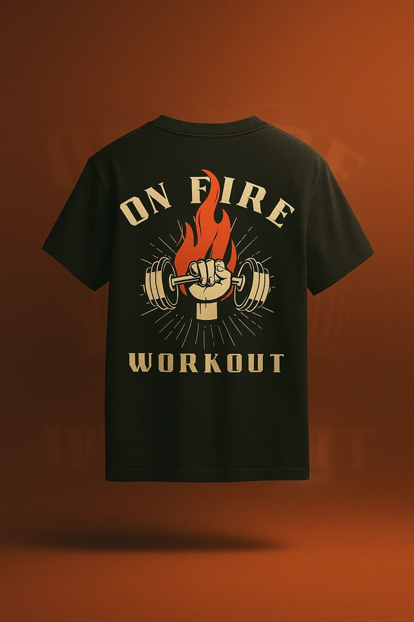 IMAGEPRINTS Specially for our GYM Bro's (WORKOUT) Over-Size Tee - XXL