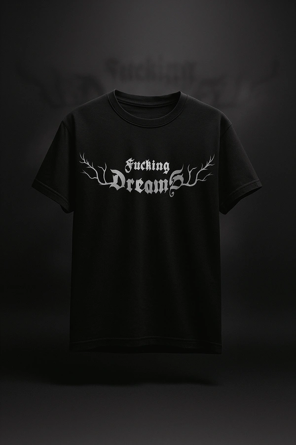 IMAGEPRINTS DREAMS Over-size Tee (Black edition) - S
