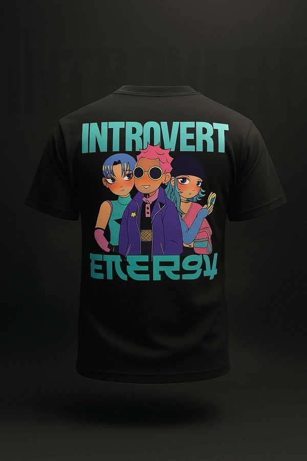 IMAGEPRINTS INTROVERT ENERGY Over-Size TEE - XL