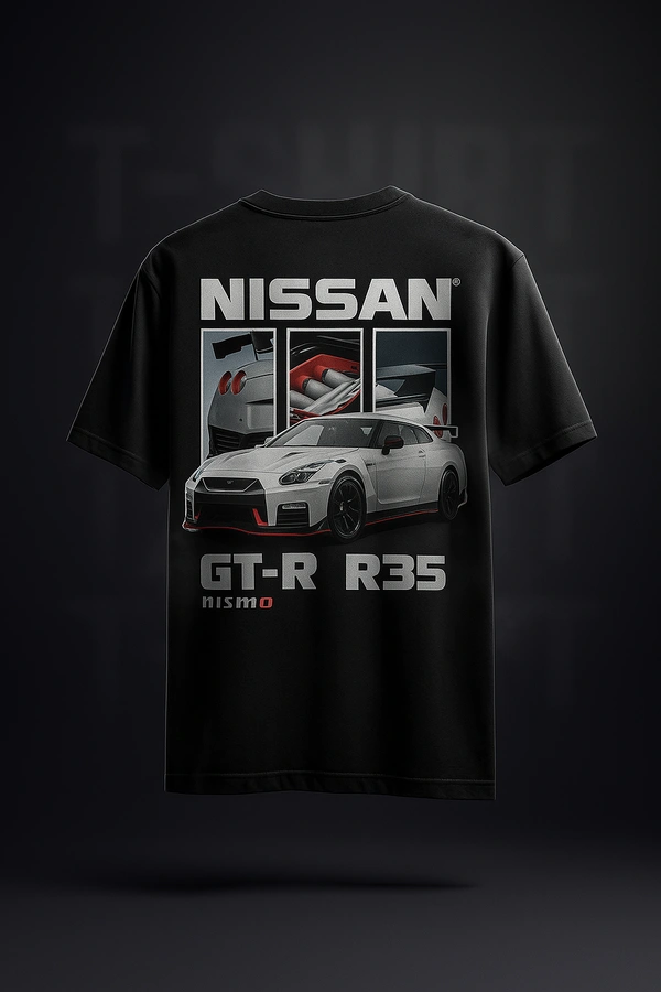IMAGEPRINTS GTR BLACK EDITION Over-Size Tee - L