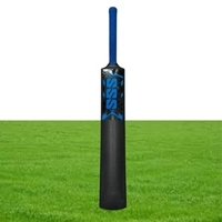 SVS Game Changer Full Size(35X4.5 inch) Heavy Duty Hard Fiber Cricket Bat PVC/Plastic Cricket Bat, Size 8 - Black - 