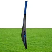 SVS Game Changer Full Size(35X4.5 inch) Heavy Duty Hard Fiber Cricket Bat PVC/Plastic Cricket Bat, Size 8 - Black - 