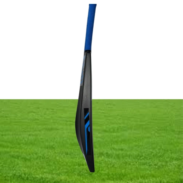 SVS Game Changer Full Size(35X4.5 inch) Heavy Duty Hard Fiber Cricket Bat PVC/Plastic Cricket Bat, Size 8 - Black - 