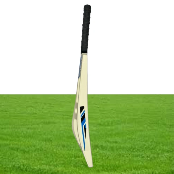 SVS Game Changer Scoop Full Size(35X4.5 inch) Heavy Duty Hard Fiber Cricket Bat PVC/Plastic Cricket Bat For - Sizse 8 - White - 